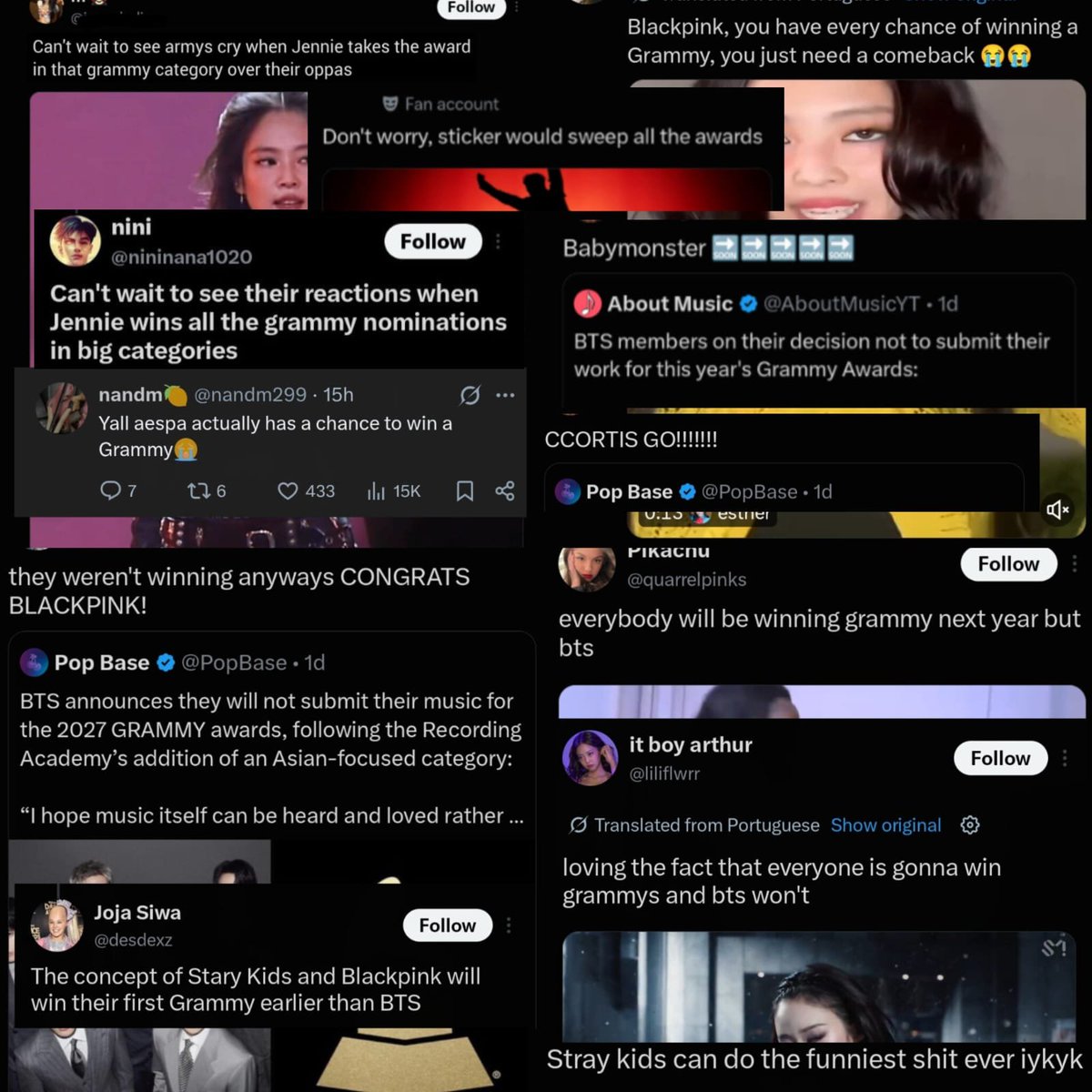 cherrryykatycee's tweet photo. Apparently, the kpop industry is fighting for what BTS has rejected is crazy 😭 https://t.co/ZmjG8lV72i