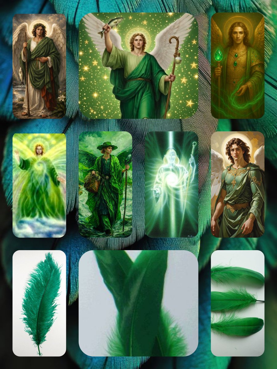 GelexysParedes's tweet photo. 🔔📯🎵💚💯🪽🪶 #30July Faithful is God; Jesus, I trust in you 🙏🏻 🙌🏻 ✨️ Invocation of Saint Raphael the Archangel SO IT IS; IT IS DONE AMEN THANK YOU Thank you very much 😇🤗🪶🪽💚💫📖📗🙏🏻🫶🏻Psalm 91:4 For he will cover you with his feathers, and under his wings, you will find https://t.co/I0lhu1tXT8
