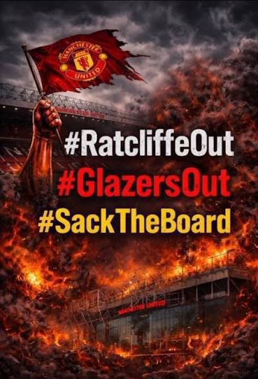 GGMANUTD23's tweet photo. #GlazersOut
#GlazersSellManUtd
#GlazersFullSaleOnly
#GlazersAndRatCliffeOut https://t.co/smITrZfyA1