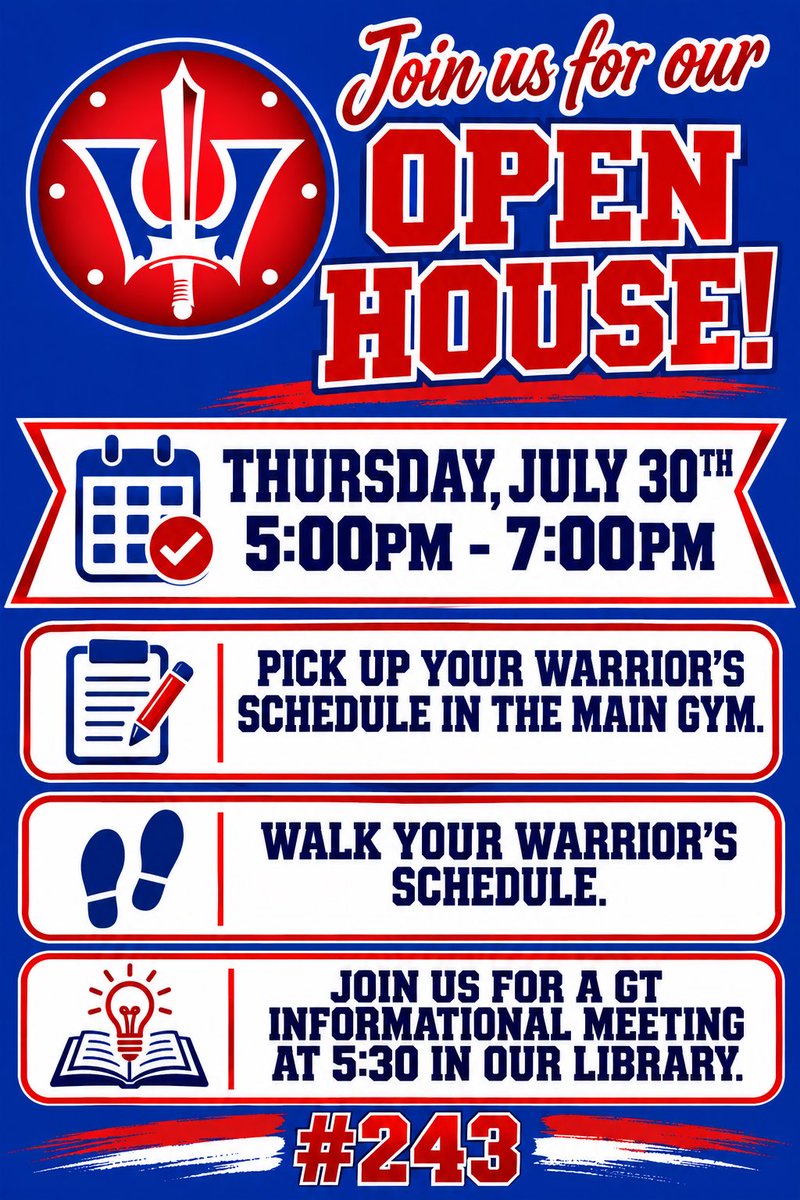 belairmiddle's tweet photo. Open House tonight for students and parents! 🎉 https://t.co/mwueKOOu4V
