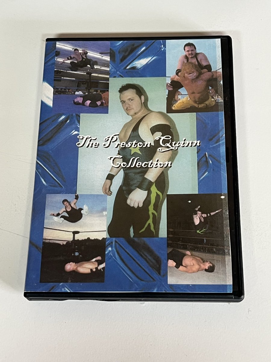 TheEmilJay's tweet photo. professional wrestling related item of the day

day 211

the preston quinn collection dvd https://t.co/lC0l1ce8kH