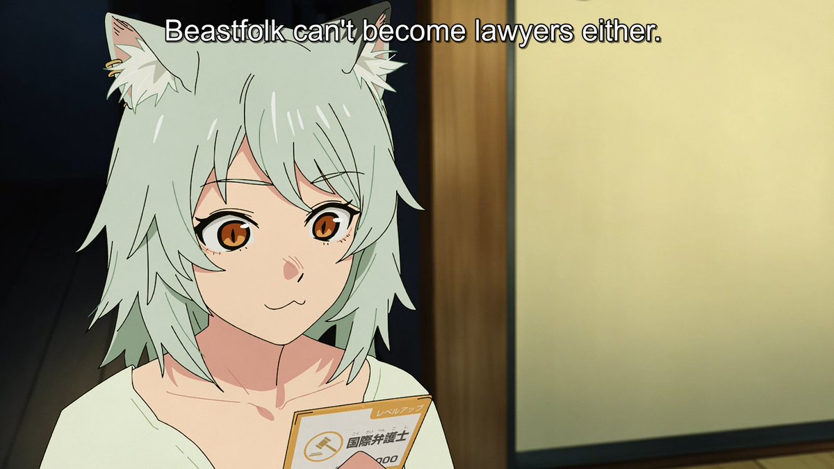 lotusbel's tweet photo. It got to a point where Yani Neko stopped being funny and now you just constantly feel bad for the protagonists. Dawg these beastfolk deserve more rights 😭 https://t.co/TNr43f5WfZ