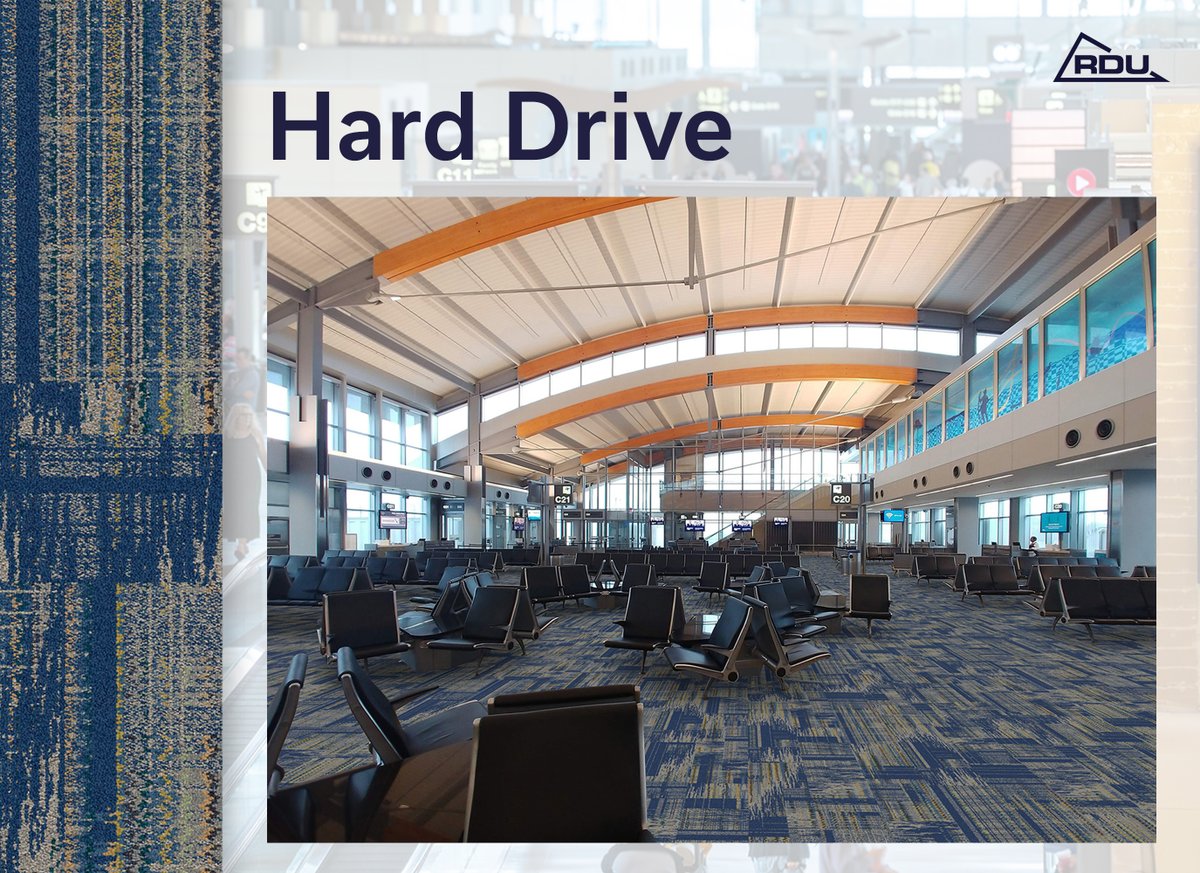 RDUAirport's tweet photo. RDU is replacing the carpet in Terminal 2! We have narrowed it down to our three favorites and want to hear from you before we make our final choice.
 
Start here 👉 https://t.co/6IwB8d4NI9
 
Polling closes on 8/6.

#TransformRDU https://t.co/InneKrkPDl
