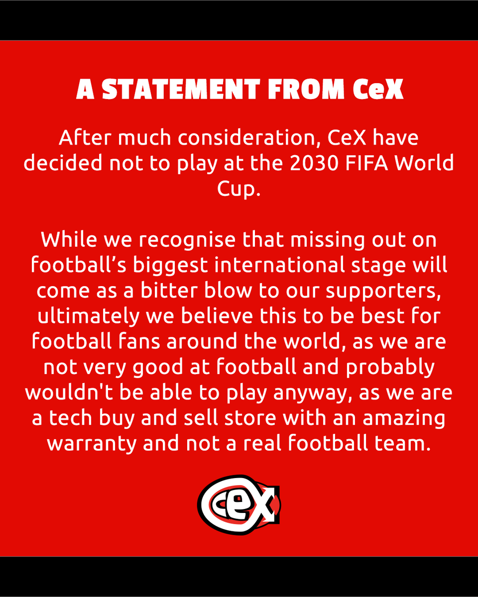 CeX tweet media
