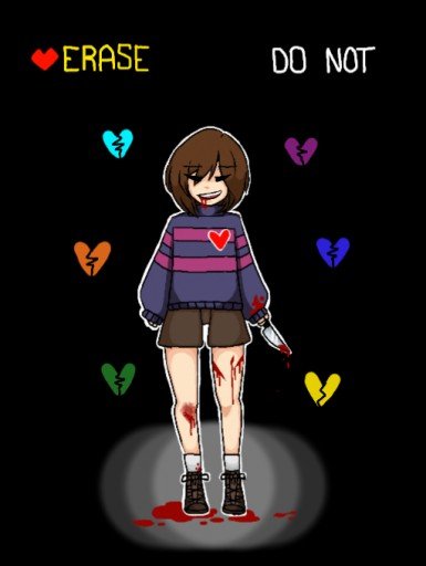 Charawaffen's tweet photo. @Skullyfiy @bleodeaglefoids I'll admit some of the anime Frisk drawings fit that description but stuff like THIS is the peak of artistic beauty https://t.co/hwS7QKJAVn