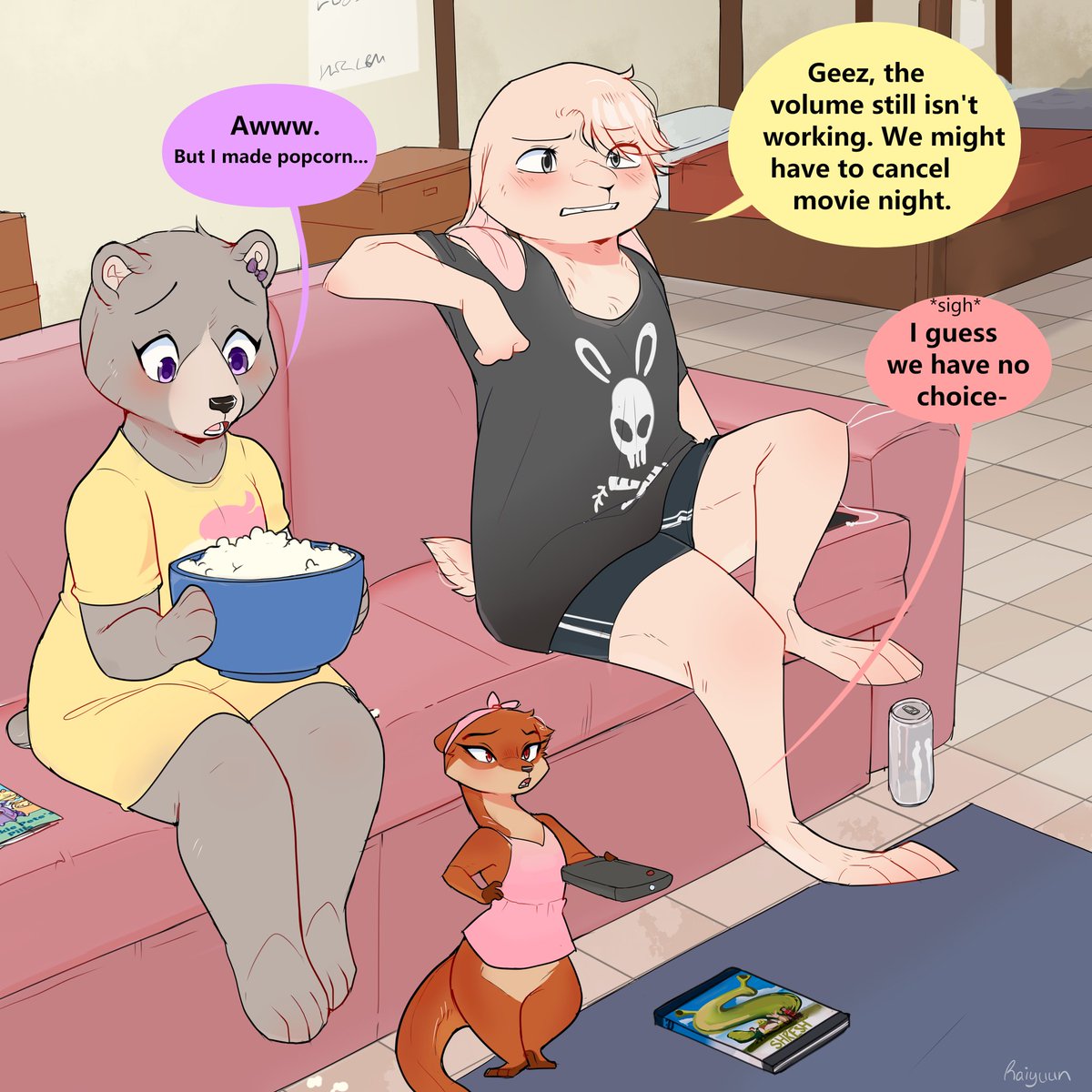 rainbowglaze123's tweet photo. Volume 🐶 (pt 1/2)  #comic https://t.co/F2XqKQqjMB