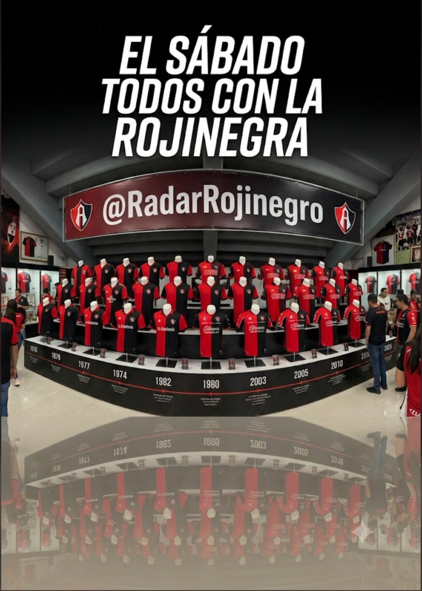 RadarRojinegro's tweet photo. El sábado es día de fútbol, familia y amor por los colores. Nos vemos en la cancha para enfrentar a Monterrey con el orgullo intacto. 🏟️✨
Que no falte nadie, que no falte aliento y, sobre todo... ¡que todos vayamos con el Jersey Rojinegro! 🦊🔴⚫️ https://t.co/3dSK6FN7MB