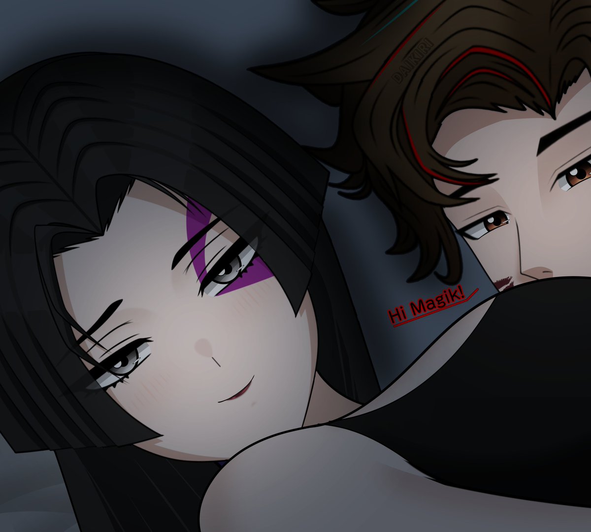 Daikiri_Di_Mon's tweet photo. Magik can't believe these 2 😮‍💨

#MarvelRivals #MarvelRivalsFanart #Psylocke #Spiderman #Spidersai https://t.co/9AbgOSrkLr