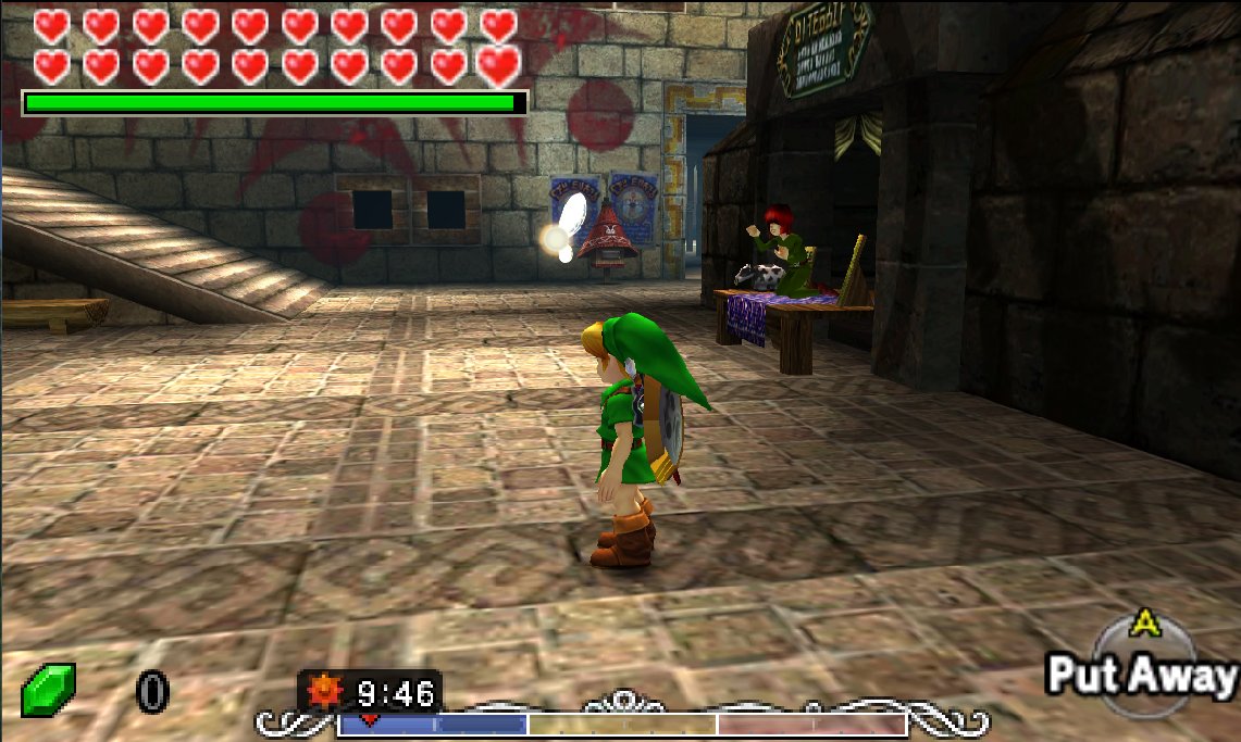 rlgcarrot's tweet photo. OoT3D Single Screen version 2.0 is out now! With a new custom menu & d-pad mapping!

I am glad everyone enjoyed this and I hope this last release will fix all the bugs. I put a lot of work into this and I hope it will make everyone happy!

This is unfortunately probably my last mod I will be able to release, because of financial burdens due today that I could not overcome. MM3D single-screen will have to be paused indefinitely. (Screenshot showing progress)  

Thank you everyone for the support. Please enjoy! See you!🎉
Download: https://t.co/lKrkzaGFmT