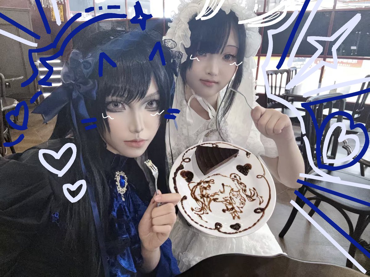 SentoSenshow's tweet photo. 巧克力酱画的超天酱很可爱 https://t.co/7ew2utzMG2