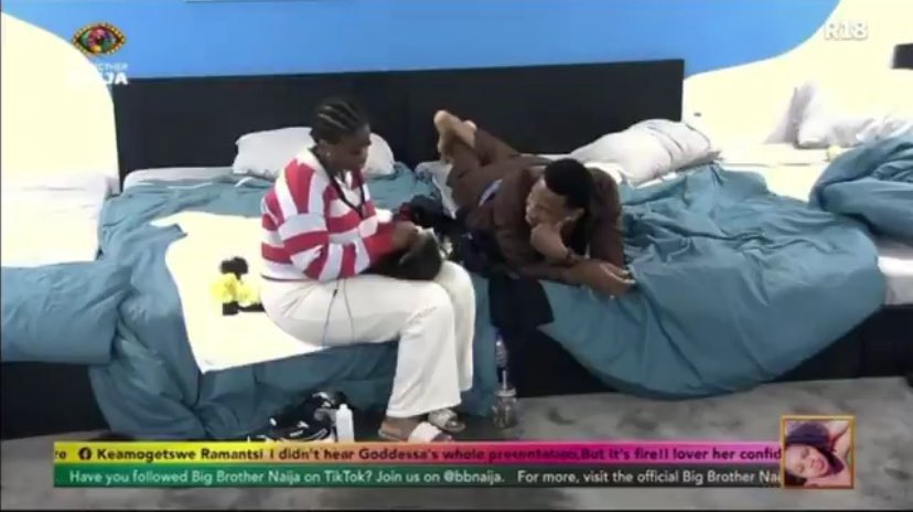 EmmyPhara_6's tweet photo. This ship must sail ⛴️❤️
My Temi and Mr Barry
#Temstar
#Barry
#BBNaija
#BBN11
#BBnaija11 https://t.co/tTAt3KkZWM