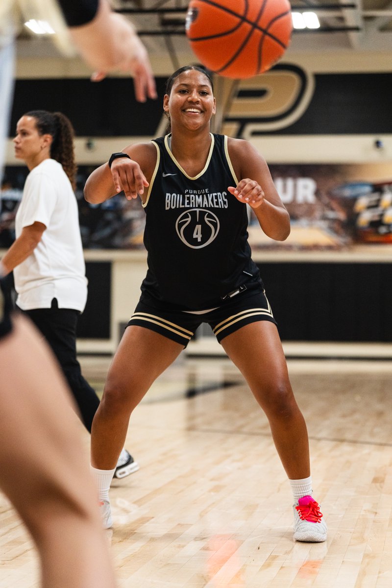 PurdueWBB's tweet photo. Having fun in the lab 😁 https://t.co/AygAJ4hKwJ