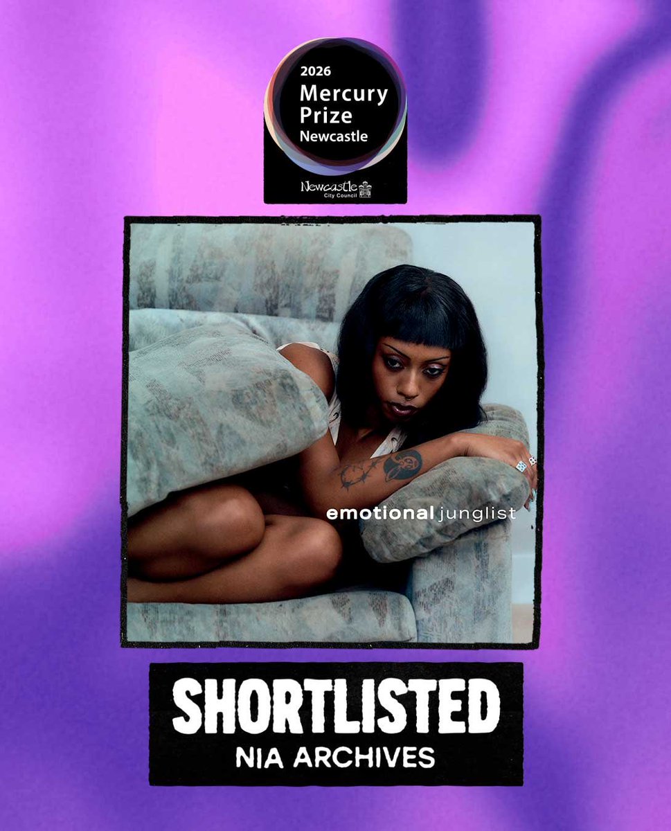 archives_nia's tweet photo. my 2nd album ‘emotional junglist’ has been shortlisted for a mercury omg !!!! ty @MercuryPrize 🌀 https://t.co/zdj2ga6h6w