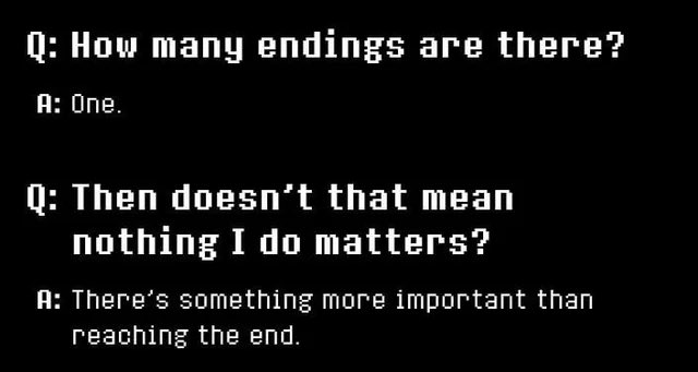 nerdydood's tweet photo. “But if there’s only one ending then everything I do will be pointless!” https://t.co/hTsiUBn7d7