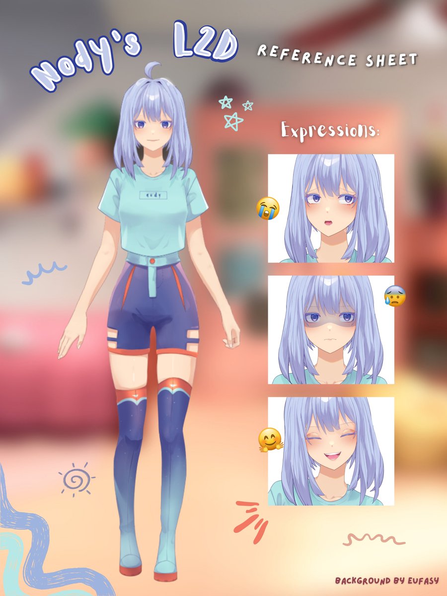 Nody_Ara's tweet photo. LIVE2D ART RAFFLE 🎉
OTW to launch my L2D Art on VGen!
1x FREE Full Body Live2D Model Art (ready-to-rig PSD)! ✨
How to enter:
🔁 RT + ❤️ like this post
👤 Follow me!
💬 Comment your character
⏳ Deadline: August 31st
Good luck! 🍀
#artraffle #l2d #l2draffle #giveaway https://t.co/DBLOdN9YID