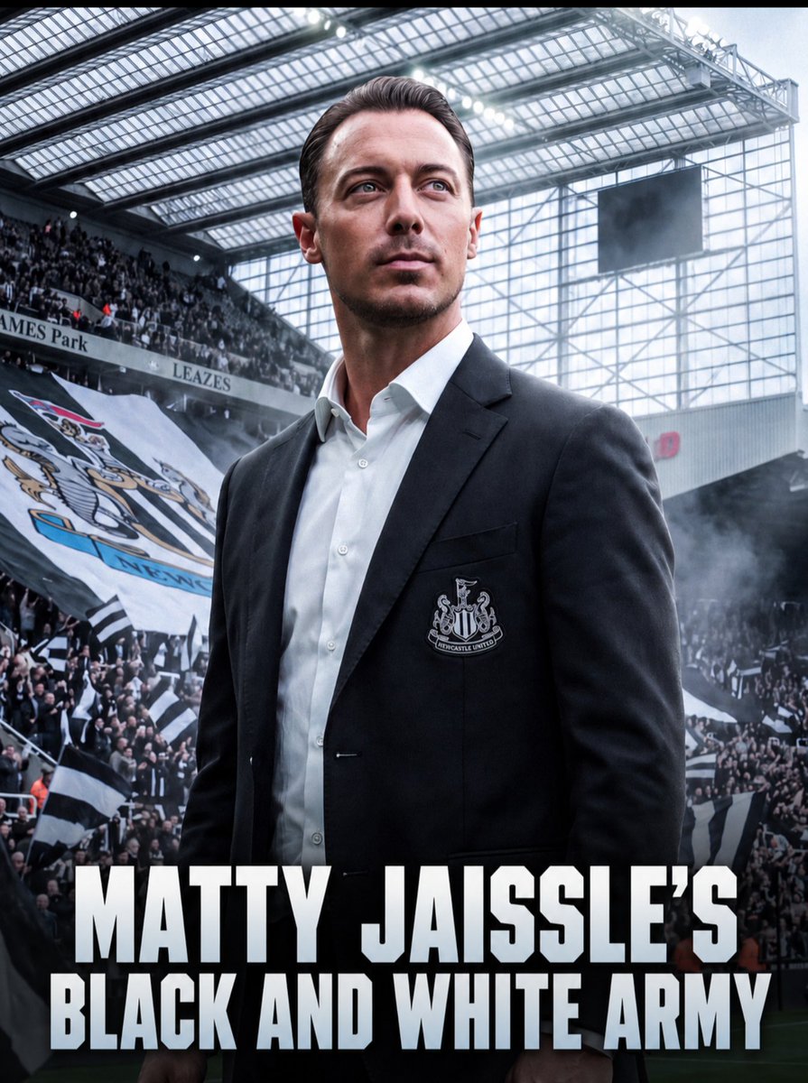 Memecastle_Utd's tweet photo. MATTY JAISSLE'S BLACK AND WHITE ARMY ⬛⬜ https://t.co/6DIckU963E