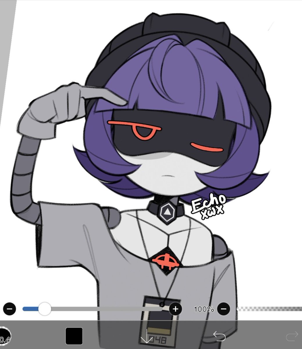 dogxlover19's tweet photo. Yeva (wip) #MurderDrones #mdtwt https://t.co/gIgYpVNAu1