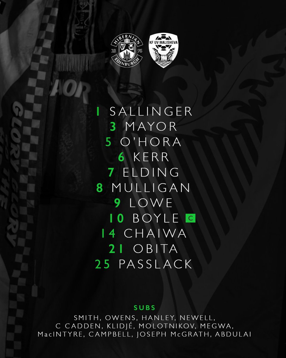 HibernianFC's tweet photo. Tonight’s Hibs 🆇🅸

Presented by @sbk 🤝