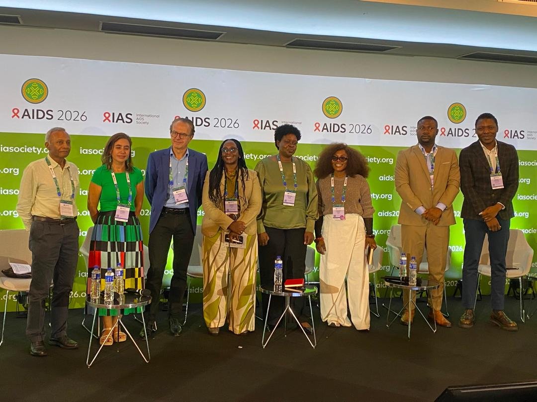 Nkphrn_ng's tweet photo. Our Chairperson, Josephine Aseme, took the stage at AIDS 2026 to deliver an oral presentation on advancing HIV prevention through meaningful community leadership, ownership, and evidence-driven responses.

#AIDS2026 #NKPHRN #CommunityLeadership #HIVPrevention https://t.co/NOjYXlnl8Z