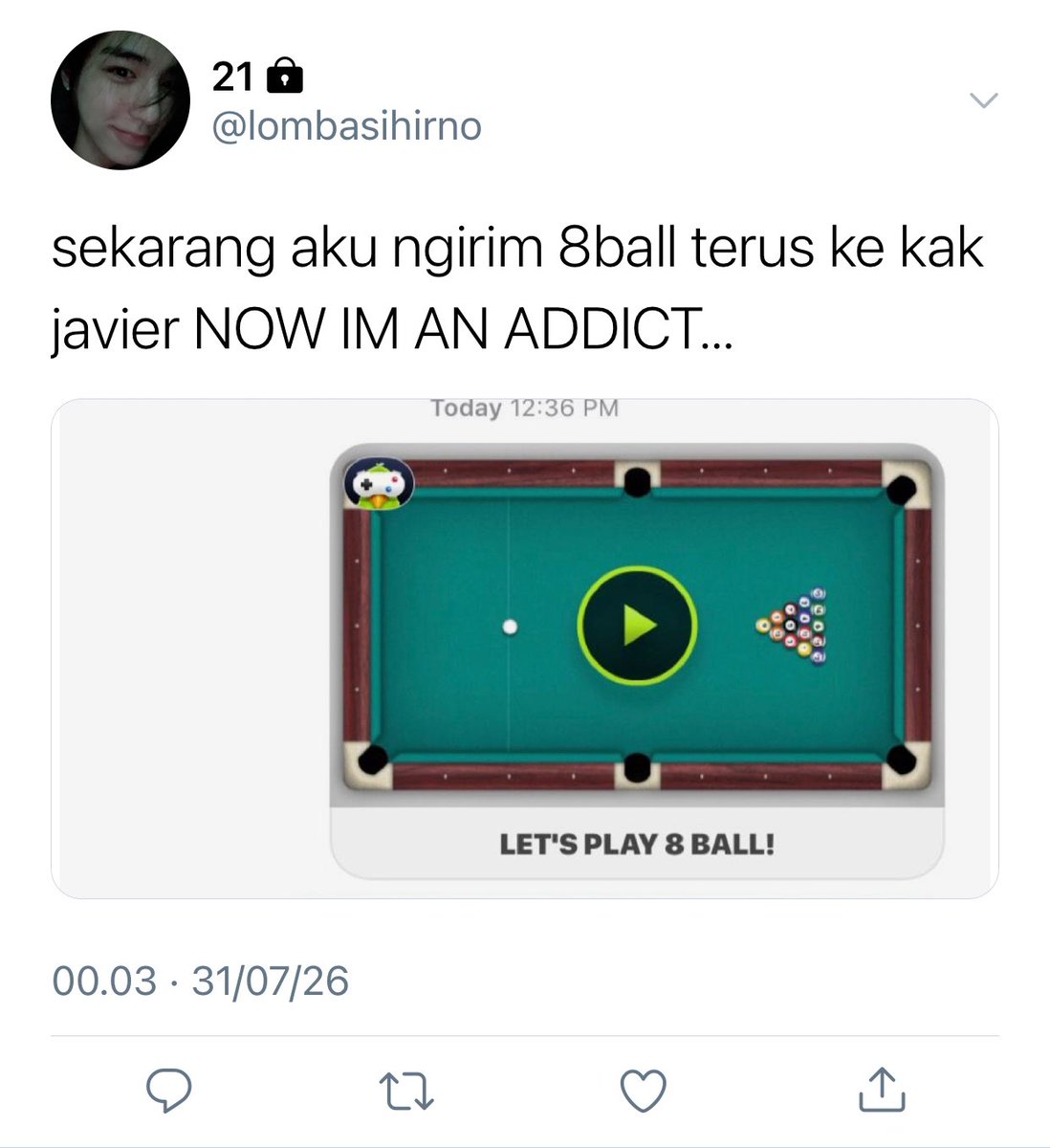 mongjey's tweet photo. ayaya kecanduan main sama je https://t.co/3gnflwMNmT