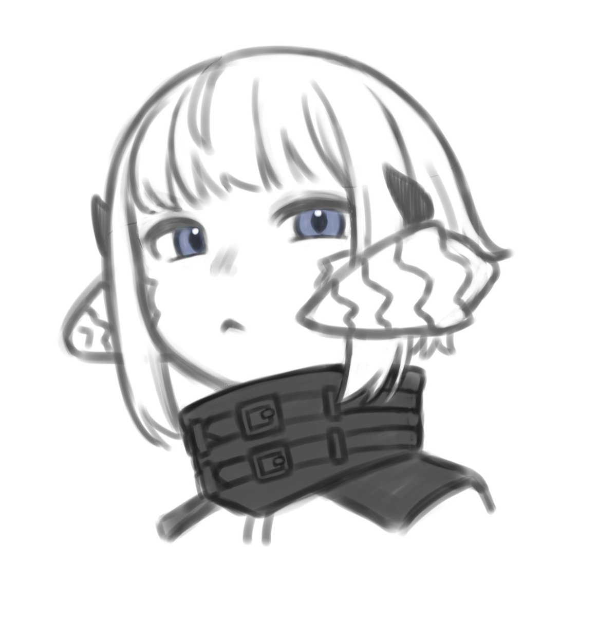 SuzuKohinata's tweet photo. お姿お借りさせていただきました～
描いてみました～ https://t.co/CkwvsfHTa6