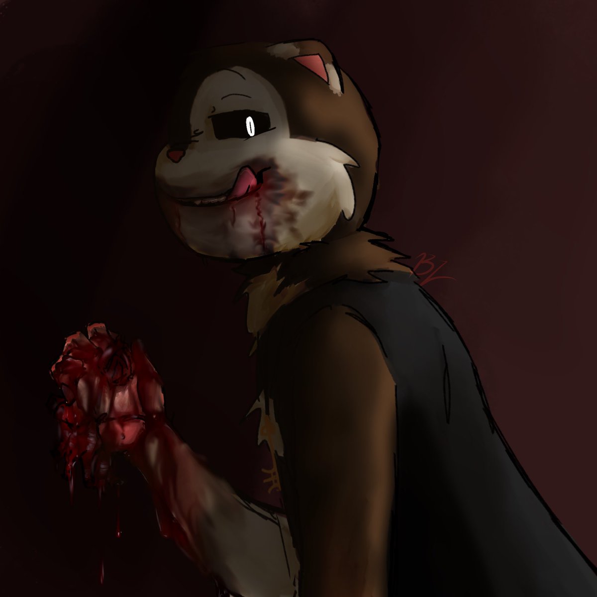 Artistic_Hoppy's tweet photo. GORE WARNING 
#FretCoco #smilingcritteroc #smilingcritters https://t.co/2eKUdYHZM9
