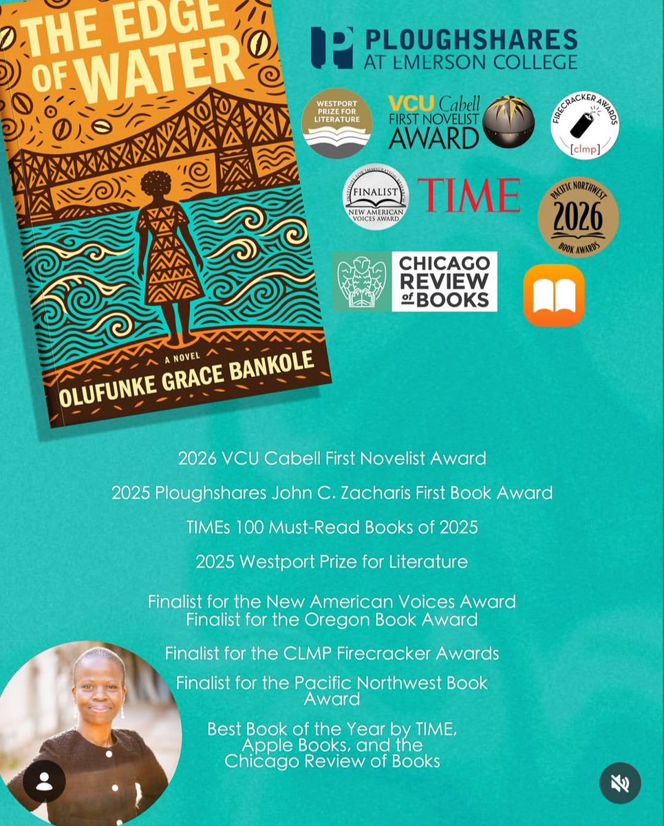 ogracebankole's tweet photo. For Nigeria-based readers, my debut novel, THE EDGE OF WATER, is available from @masobebooks. Thank you to the Masobe Books Community for this recent spotlight of the book's accolades. https://t.co/bFEffjWtVQ