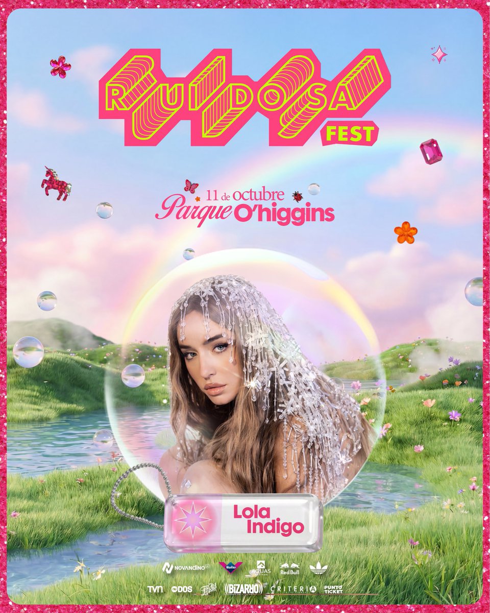 lolaindigomusic's tweet photo. Lola Indigo actuará el 11 de octubre en el Ruidosa Fest en Santiago, CHILE  🇨🇱 ✨ https://t.co/CIowXCCIiZ