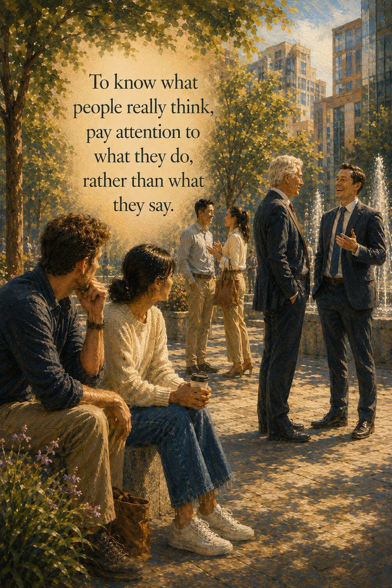 CoachGoldsmith's tweet photo. Our real values are never communicated by what we say. They are communicated by what we do.

Most organizations have values statements that sound very similar: Respect People. Satisfy Customers. Encourage Innovation. Ensure Quality. 

The words are usually impressive. The real question is whether the daily behavior of leaders reflects those words.

Over the years, I have had the honor of coaching many of the greatest leaders of our generation. Their actions taught far more about their values than any slogan on a wall or speech at a meeting. People watch what leaders do far more closely than they listen to what leaders say.

Great leadership requires integrity between words and behavior. If you say it, live it. If you do not want to live it, do not say it.

In the end, our actions become our real legacy.

Life is good.
Marshall