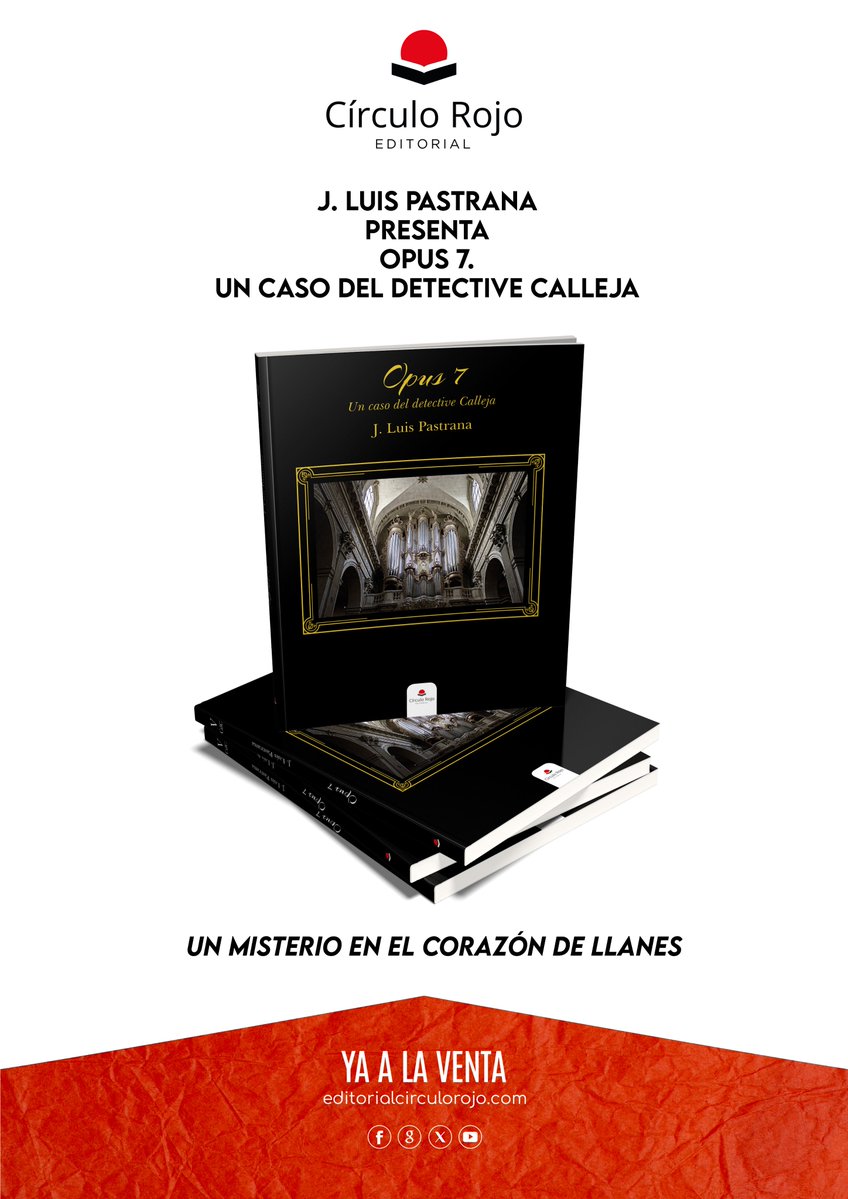 J_Luis_Pastrana's tweet photo. Opus 7
Un #enigma en el corazón de #Llanes
https://t.co/rz9TwFHRox
¿Es posible escribir una #novela negra distinta?
Sí: Opus 7 lo es. Así lo acreditan sus reseñas independientes en Goodreads
#misterio #policial #Asturias #novelanegra https://t.co/1pC6C3m8ii
