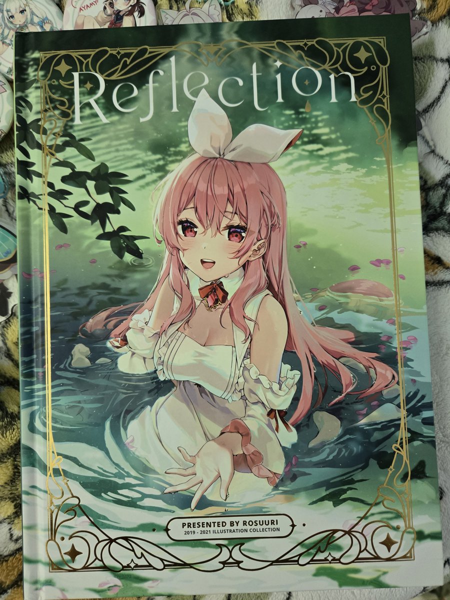 Riniuu_'s tweet photo. Thank you @rosuuri for signing my reflections book 🩷🩷 https://t.co/8u6NVRkFLB