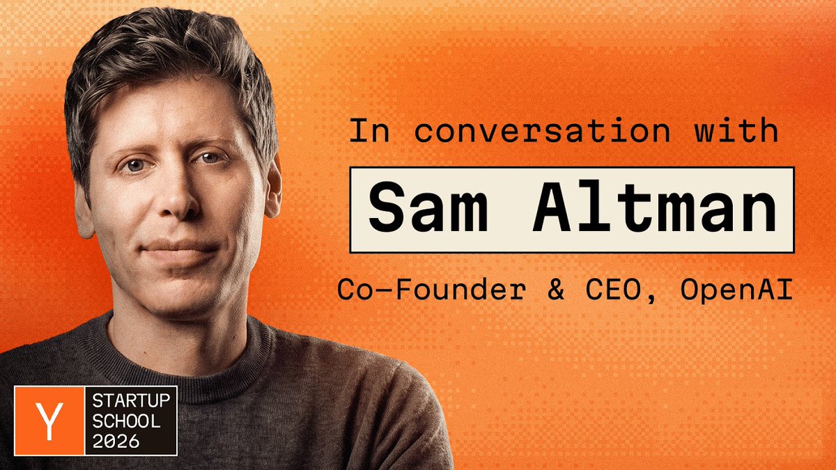 internetDevv's tweet photo. just listened to Sam Altman at Startup School 2026.

A few things hit hard:

- AI agents just collapsed the old barriers. what used to take months now takes minutes. this is the best time in history to start something ambitious.

- the biggest edge isn’t capital or connections. it’s having a conviction most people think is crazy… 
and finding the few who believe it with you.

- distribute the power. build things that give people more agency over their time. ignore the cynics. stay earnest.

the golden age isn’t coming. it’s already here for people willing to move.