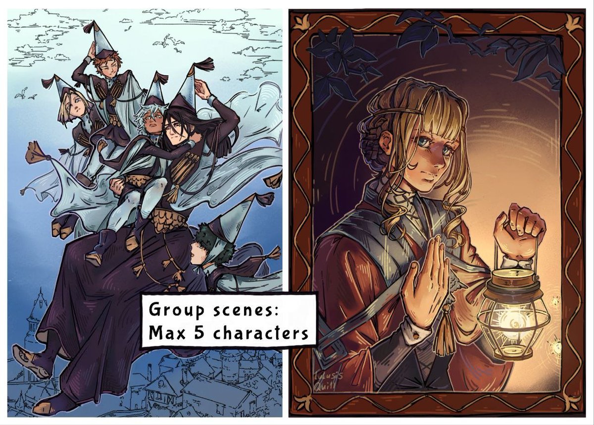 Lulusis_Quill's tweet photo. ✧COMMISSIONS OPEN✧

In honor of the Witch Hat Atelier anniversary, I finally picked myself up and decided to open my commissions! 

 DM me for orders and questions!🩷

#WitchHatAtelier  #artcommissions #commission #WHA https://t.co/8kixPm4pEL