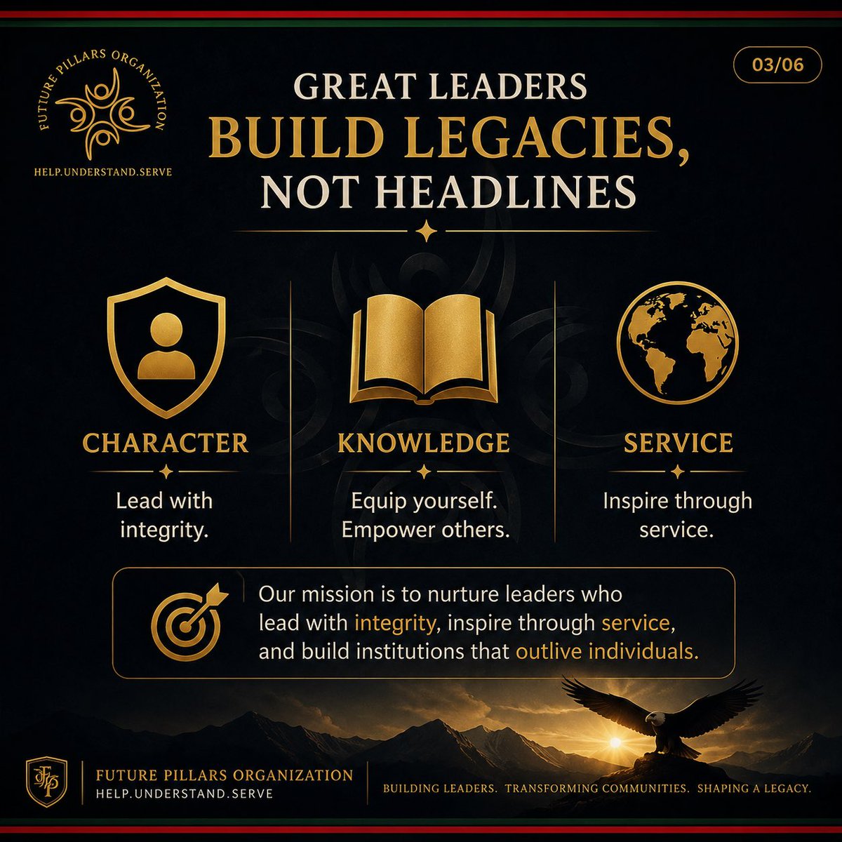 future_cbo's tweet photo. Impact is built in silence.
The strongest leaders aren't shaped by applause—they're shaped by discipline, character, and service when no one is watching. https://t.co/MXNVNJsmyO