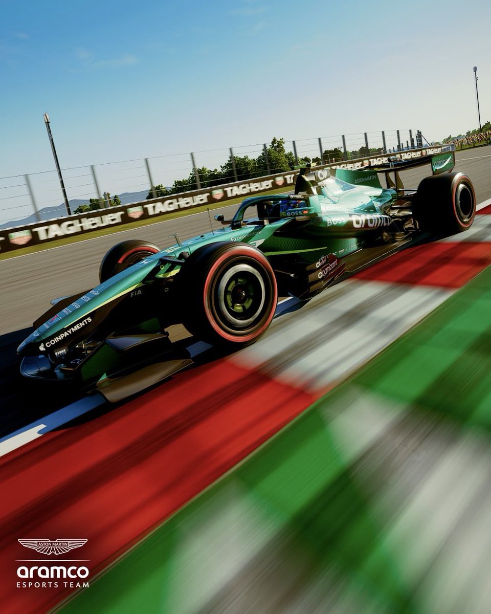 amf1esports's tweet photo. The Meccha Chameleon has reached the grid.

Can you spot the figure blending in? 

#F1 #F12026 #mecchachameleon https://t.co/XGsAPuYufH