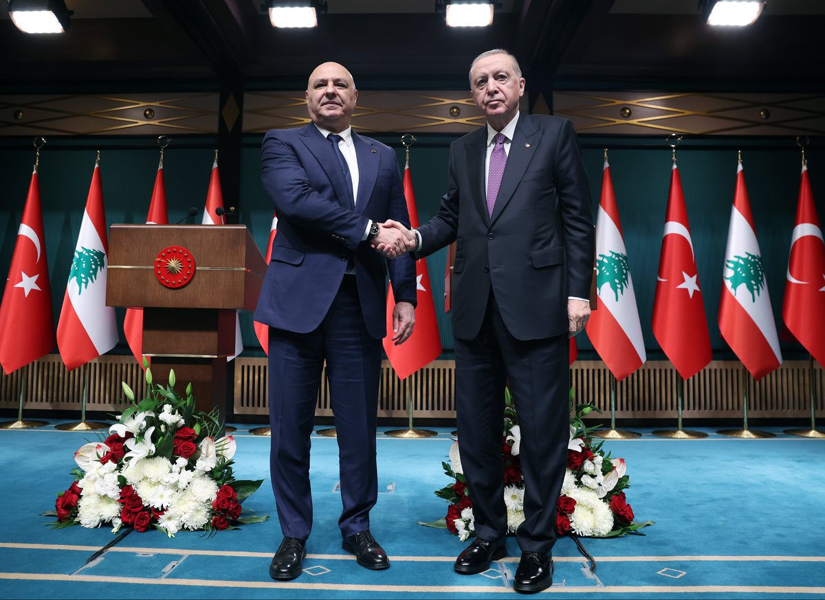 iletisim's tweet photo. Cumhurbaşkanımız Sayın Recep Tayyip Erdoğan, Lübnan Cumhurbaşkanı Joseph Avn ile Ortak Basın Toplantısı’nda konuştu.

https://t.co/qkFn4Qnm90 https://t.co/xGQSdhb6n3