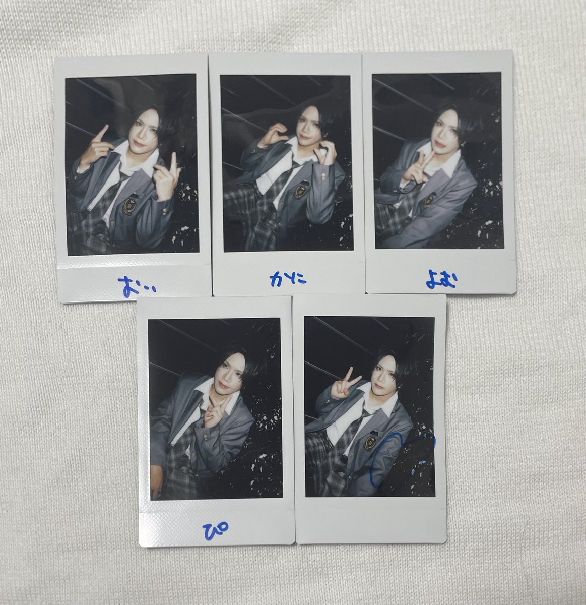 __melxO's tweet photo. 【お譲りします】
零[Hz]  ZEROHZ presents
limited LIVE-2026-「東京」
7/24 制服 当日チェキ

【譲】ROYさん、RYOGAさん、Rioさん、TEIKAさん、Leoさん

【求】書き込み有り1000円、書き込み無し500円

7/31、8月のライブ、インストでのお手渡し希望
お気軽にお声がけください。 https://t.co/qsvo3bffzo