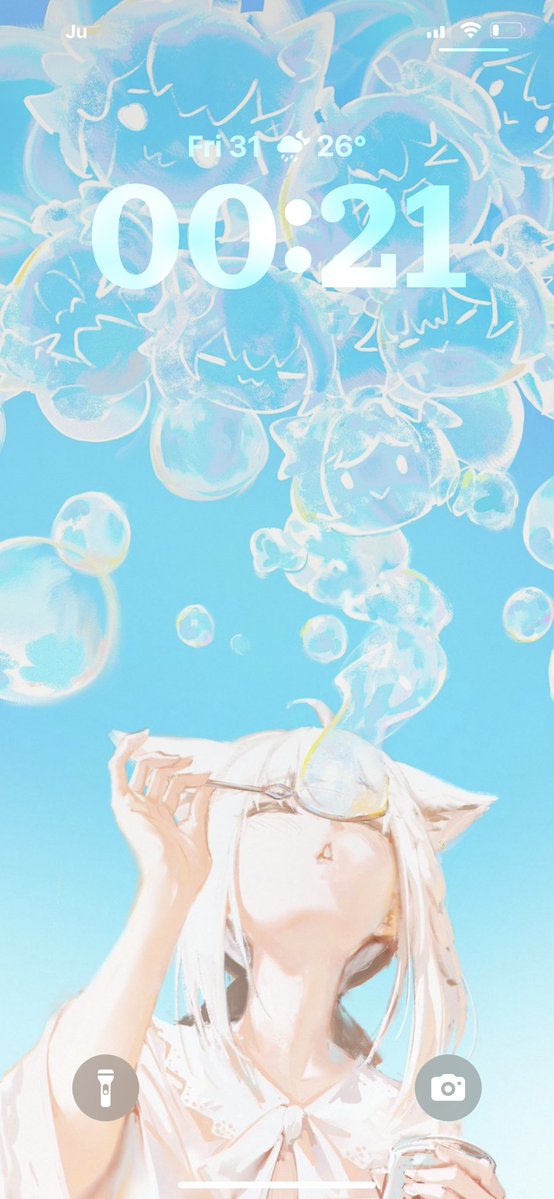 tungggabc74's tweet photo. @OhiOUH_Dude found cute thing and keep it as wallpaper, that's how mine work. also sync with home wallpaper as well https://t.co/XXq5mmEyYV