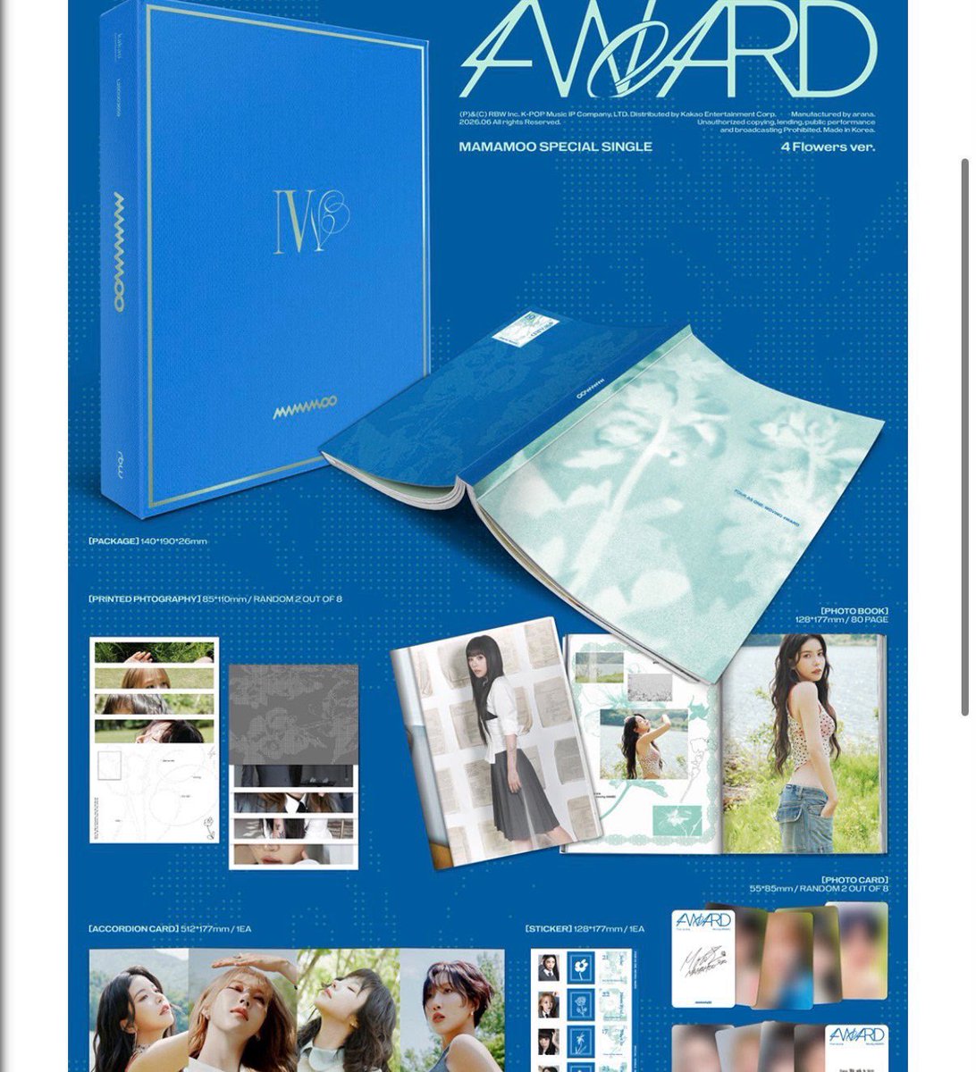 KpopPoxy0622's tweet photo. WTS 마마무 MAMAMOO 4WARD 미개봉 앨범 양도
0.8/pcs min10
can bulk
✅ ON HAND / Ready to ship
✅ Photobook ver / Poca Album ver 둘 다 재고 보유
✅ 전부 factory sealed 새상품, 전구성 포함
가격 &amp; 배송 관련 문의는 DM으로 부탁드려요
#MAMAMOO #마마무 #4WARD #WTSMAMAMOO https://t.co/WRNxYm286d