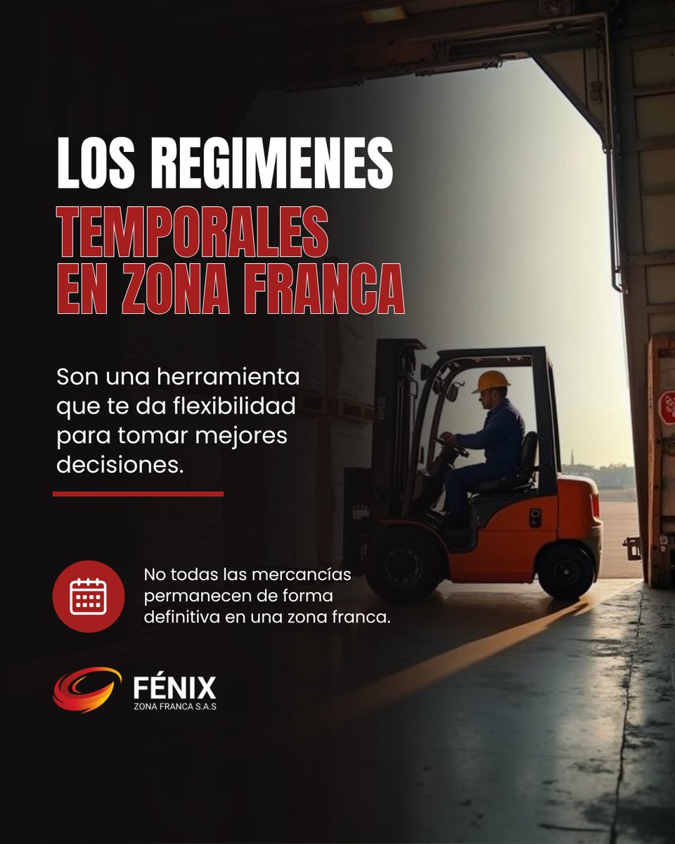 Fenix_ZF's tweet photo. Los regímenes temporales brindan flexibilidad para gestionar la mercancía de acuerdo con las necesidades de cada operación.
📩 Hablemos sobre tu próxima operación.
#FénixZonaFranca #ZonaFranca #RegímenesTemporales #ComercioExterior #Importaciones #Exportaciones #Logística https://t.co/HGfmmora8i