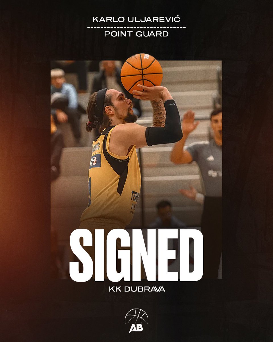 altusbasket's tweet photo. Karlo Uljarević has officially signed with KK Dubrava 👏🏼
Congratulations Karlo and best of luck in this next chapter!

#AltusBasket #KarloUljarevic
📸: @hks_cbf_ https://t.co/dA8VV2cift
