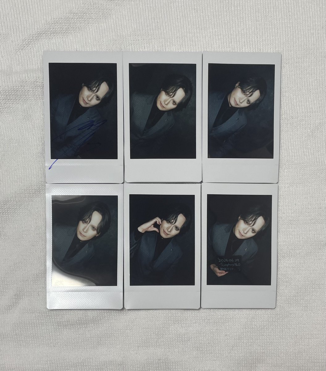 __melxO's tweet photo. 【お譲りします】
零[Hz]  ZEROHZ presents
limited LIVE-2026-「東京」
6/29 スーツ 当日チェキ

【譲】RYOGAさん、Leoさん、ROYさん、TEIKAさん

【求】書き込み有り1000円、書き込み無し500円

7/31、8月のライブ、インストでのお手渡し希望
お気軽にお声がけください。 https://t.co/sdhlGbg1UU