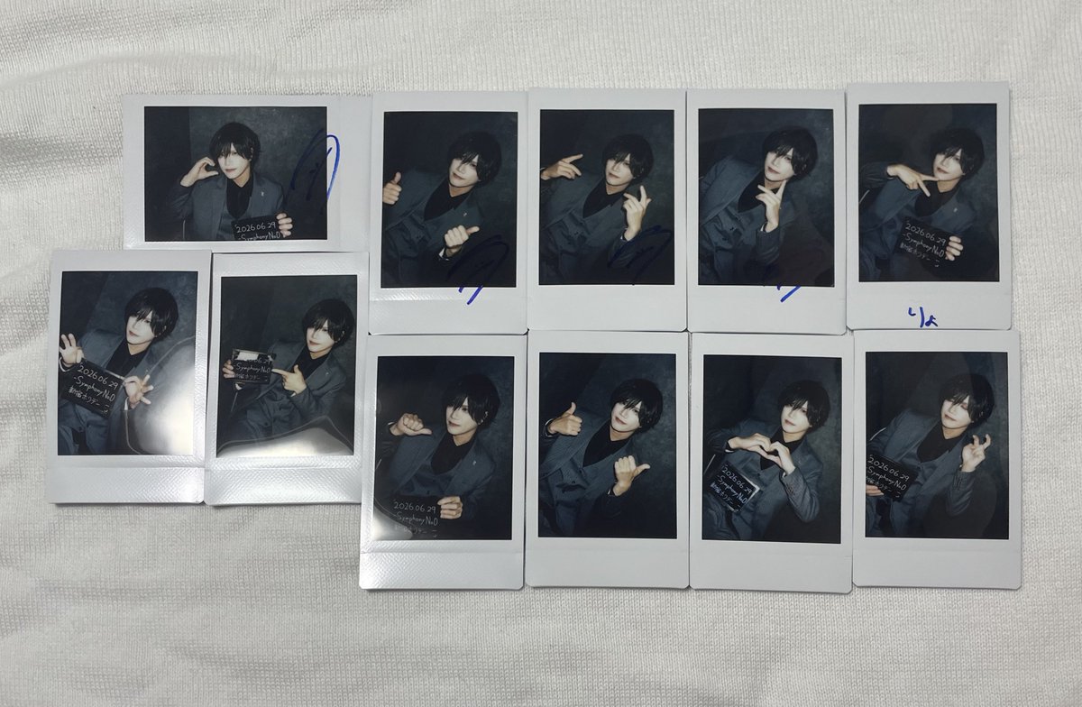 __melxO's tweet photo. 【お譲りします】
零[Hz]  ZEROHZ presents
limited LIVE-2026-「東京」
6/29 スーツ 当日チェキ

【譲】RYOGAさん、Leoさん、ROYさん、TEIKAさん

【求】書き込み有り1000円、書き込み無し500円

7/31、8月のライブ、インストでのお手渡し希望
お気軽にお声がけください。 https://t.co/sdhlGbg1UU