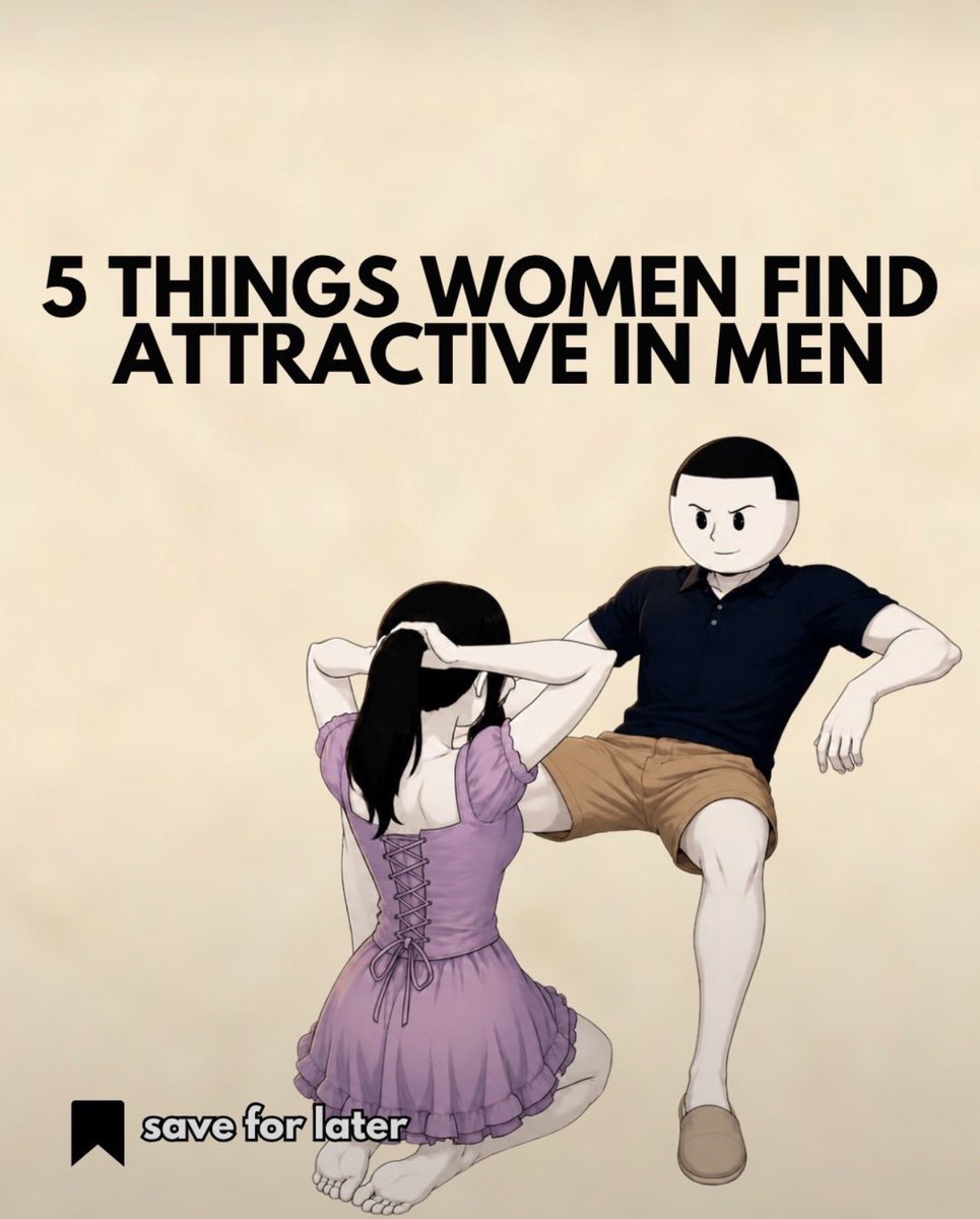 NMasculine7's tweet photo. 5 THINGS WOMEN FIND ATTRACTIVE IN MEN

-THREAD- https://t.co/0MMfpYRoQz