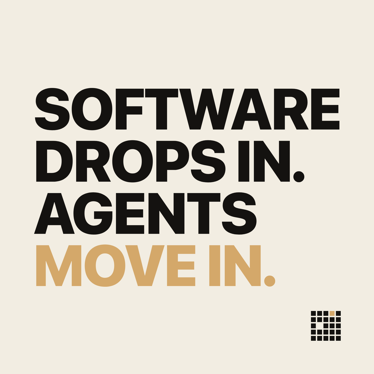 phaxian's tweet photo. The model is the easy part.

What's hard is the harness: the exceptions, the source of truth everyone ignores, who decides when the data conflicts, when a human takes the wheel back.

Software drops in. Agents move in.

https://t.co/UDjP7NXzkQ https://t.co/ihcSCeFQJW