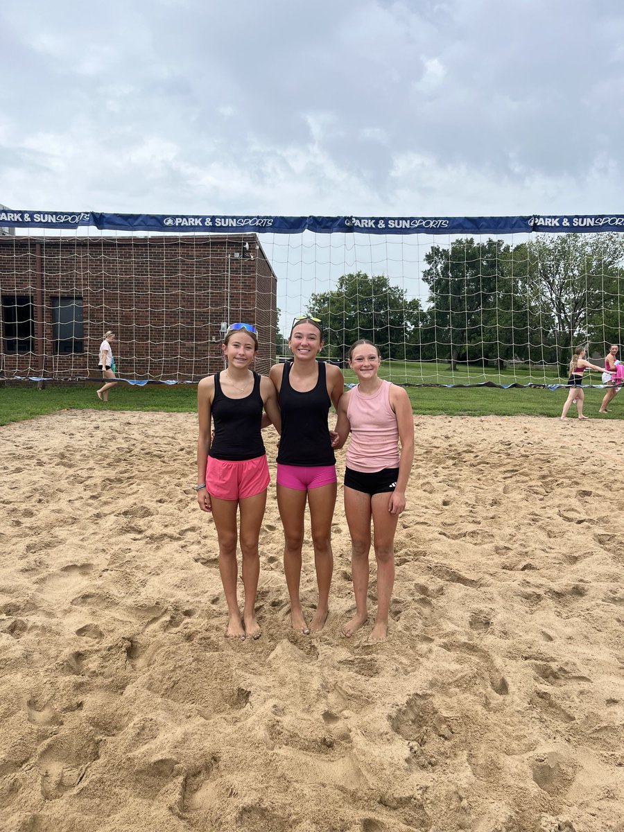 OWestVB's tweet photo. 2nd Wave Sand Champions
8th Grade Team!!

We enjoyed having 8th graders with us the past 2 weeks! https://t.co/Q8qzcftrwV