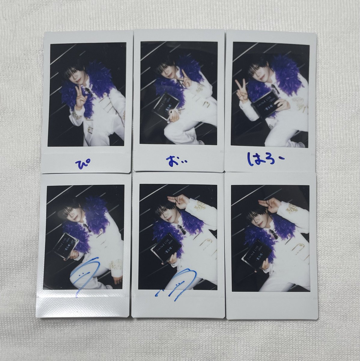 __melxO's tweet photo. 【お譲りします】
零[Hz]  ZEROHZ presents
limited LIVE-2026-「東京」
7/14 白服 当日チェキ

【譲】Rioさん、RYOGAさん、TEIKAさん、ROYさん、Leoさん

【求】書き込み有り1000円、書き込み無し500円

7/31、8月のライブ、インストでのお手渡し希望
お気軽にお声がけください。 https://t.co/FOGqb7bi1m