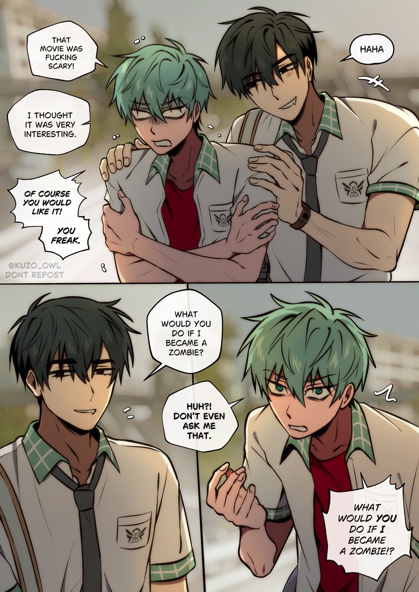 Kuzo_owl's tweet photo. What would you do? 🖤 [2/5] #ivantill https://t.co/ncNfDUyuLX