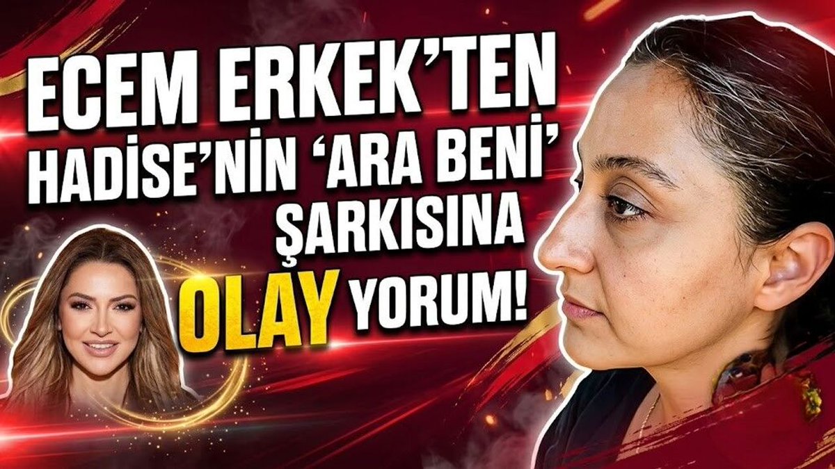 medyatilkisicom's tweet photo. Ecem Erkek'ten Hadise'nin "Ara Beni" şarkısına olay yorum! https://t.co/4wXJEK6Hkz #EcemErkek #Hadise #AraBeni https://t.co/ScaD2FhM66