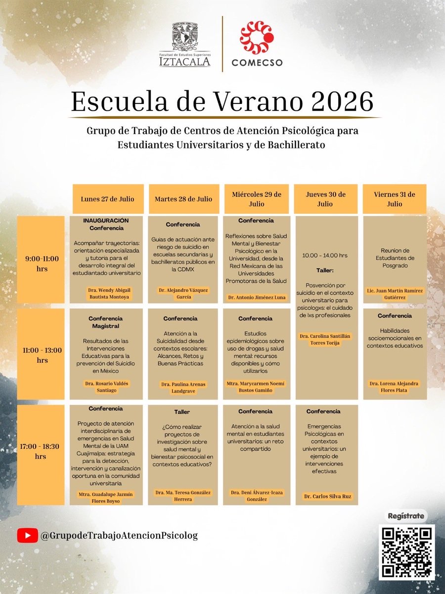 PsicMaravilla's tweet photo. Atenta invitación a todos y todas ustedes para acompañarme este viernes de manera virtual de 9am a 11am dentro de las actividades del Grupo de Trabajo de Centros de Atención Psicológica para Estudiantes Universitarios y de Bachillerato, organizado por FES Iztacala y COMECSO. https://t.co/aC74yki2WX